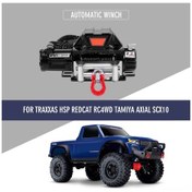 Resim Neevoyu 1/10 Rc Araçlar İçin Kırmızı Elektrikli Kurtarma Vinçi Traxxas, Hsp, Redcat, Tamiya, Axial Uyumlu 