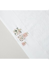 Resim Linens Gift Bambu 50x85 Cm Yüz Havlusu Beyaz Beyaz 