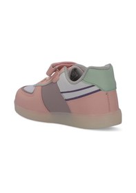 Resim Slazenger PERLE Çocuk Cırt Cırtlı Beyaz - Pembe Sneaker 