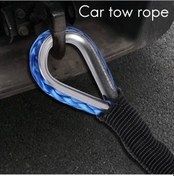 Resim Novahub 3/16 Inç X 50 Inç 7700 Lbs Sentetik Vinç Hattı Kablo Halatı, Mavi Kılıf İle Atv Utv İçin 