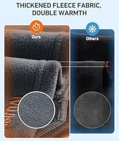 Resim AstroAI Balaclava Balaclava Fırtına Maskesi Kayak Maskesi Bisiklet Motosiklet Yün Erkekler ve Kadınlar için Polar Polar Yumuşak Termal Kumaş Nefes Rüzgar Geçirmez Gri 