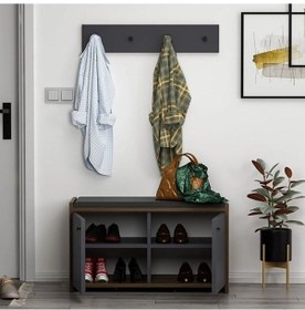 Resim Ayakkabılık Santa Antrasit 