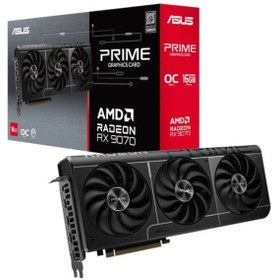 Resim Asus Prime Radeon RX 9070 OC 16 GB GDDR6 256 Bit AMD Ekran Kartı 