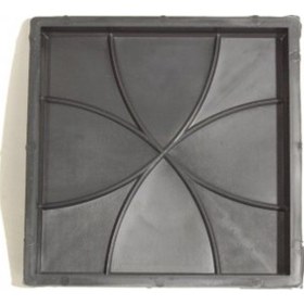 Resim Plastik Parke Taşı Kalıbı Tretuar Büyük Yaprak (5Ad) 