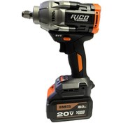 Resim Rico 028-RE0009 1/2" 1100 Nm 20v 6 Amper Şarjlı Somun Sıkma 