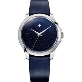 Resim 1221550-REDENTORE Avventurina Kurmalı Otomatik Lacivert Deri Unisex Kol Saati 