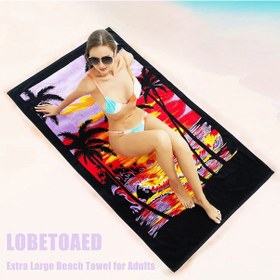 Resim Survıvor 80x150 Su Emici Kum Tutmaz Plaj Havlusu &banyo Havlusu 