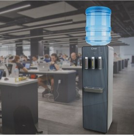 Resim Kiwi Kwp-8556 Paslanmaz Çelik Depolu Su Sebili - Sıcak, Soğuk, Ilık 