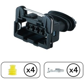 Resim Klima Basınç Müşür Soketi 4 Pin Kablosuz 