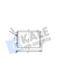 Resim Kale 358445 353130 Kondenser Hyundaı İ20 1.2 12- Al/al 976060u000-976060u000as 