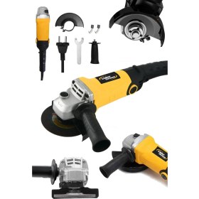 Resim Teknoloji Bakır Sargılı LGW1500T W 115 mm Devir Ayarlı Spiral Avuç Içi Kesme ve Taşlama Makinası 