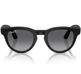 Resim RAY-BAN META HEADLINER GÖZLÜK MAT SİYAH CAM (2.NESİL) RW4013 
