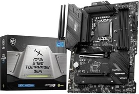 Resim MSI MAG B760 TOMAHAWK WIFI DDR5 Intel B760 Soket 1700 DDR5 70000(OC) MHz ATX Gaming (Oyuncu) Anakart 