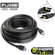 Resim Pc Laptop PS3 HDMI Kablo FHD 3D Ses Görüntü Kablosu 5 M 