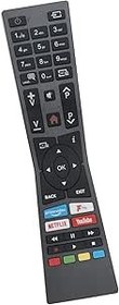 Resim ALLIMITY RM-C3338 30102235 Uzaktan Kumanda yerine için JVC Smart LED TV with Fplay Youtube Netflix Buttons LT-24C685 LT-32C691 LT-49C890 LT-55C898 LT-24C681 LT-43C795 LT-49C790 LT-55C870 