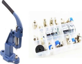 Resim İşkur Makina Tulumba Presi Kuş Gözü Çıt Çıt Rivet Çakma Düğme Kaplama Makinası 