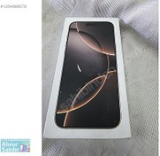 Resim Apple iPhone 16 Pro Max İkinci El YD | 256 GB | Çöl Titanyum İkinci El İphone 16 Pro Max