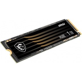 Resim MSI Spatium M480 1 TB PCIe 4.0 NVMe M.2 2280 SSD 