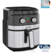 Resim Blaupunkt A5550 Taste Master Tek Hazneli 5.5 Litre Air Fryer Fritöz 1800W Siyah 