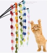Resim Çıngıraklı Kedi Oyun Oltası 