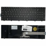 Resim Notespare Dell Inspiron 3542 W21W81C, 3543 38F45CA, 3543 B20F45C Uyumlu Notebook Klavye Siyah TR 