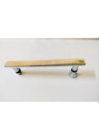 Resim Alika Kare Krom Metal Duşkabin Kulpu Krom Parlak 