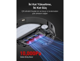 Resim Roborock S8 Maxv Ultra Akıllı Robot Süpürge Siyah 