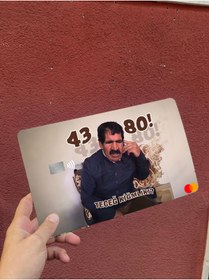 Resim Ludios TC Kimlik Dayı ''4380'' Büyük Boy Dev Kredi Banka Kartı Kılıfı (18X29) 