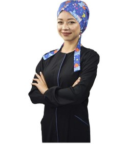 Resim Tesettür Butterfly Kelebek Doktor Hemşire Hastane Aşçı Tesettür C Mavi 