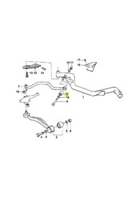 Resim Bmw E34 Uyumlu Ayd - Dk Salıncak Burcu Oem No 31121136605 