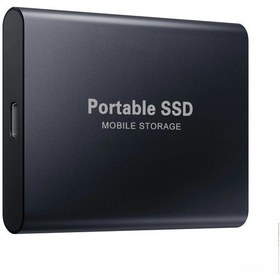 Resim Symbee 4tb Siyah Ssd Taşınabilir Sabit Disk - Hızlı Veri Depolama Ve Taşıma 