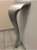 Resim LÜKENS 75 CM GÜMÜŞ EKSTRA SAĞLAM PLASTİK MASA ve DRESUAR AYAĞI (2 ADET) 