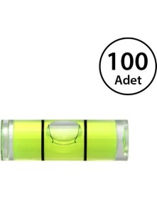 Resim Titi Silindir Su Terazisi Tüpü Yatay Ölçüm (Askı Aparatı Için) 100 Adet 