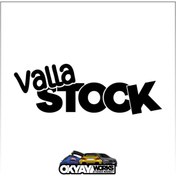 Resim OkyayWorks Valla Stock Sticker - Siyah 
