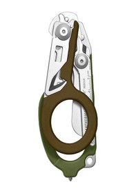 Resim Leatherman Kamp Raptor Rescue Woodland Çok Amaçlı Makas Yeşil 