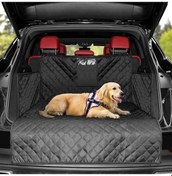 Resim Ikkb Yeni Araba Su Geçirmez Evcil Köpek Koltuk Minderi Gövde Modeli 