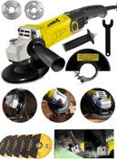 Resim Stilmax STM35AG 3500 W Devir Ayarlı Spiral Taşlama Makinesi + Taşlama 125 MM 5 Adet 