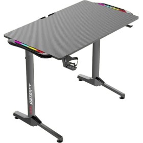 Resim Twısted Mınds T Desıgn TM-T-1060-RGB Karbon Fiber E-Spor Oyuncu Masası 