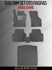 Resim Bmw-5 Serisi-f10-sedan- 2010-2017 İçin Eva Ful Paspas Takımı Metal Topukluk Dahil 