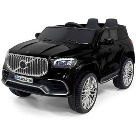 Resim Akülü Uzaktan Kumandalı Araba Voyage Gt Siyah 4x2 Deri Koltuklu 