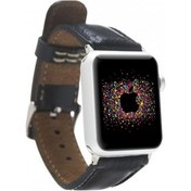 Resim Bouletta iOS Uyumlu Watch Deri Kordon 42-44-45Mm Siyah (443082989) 