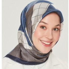 Resim Armine Özel Nostalji Serisi Twill İpek Eşarp Modelleri 8524D-81 