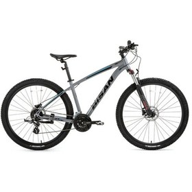 Resim Bisan Mtx 7300 27,5 Jant 17-43 Kadro Hd Dağ Bisikleti Metalik Gri Mavi Gri 