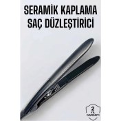 Resim Saç Düzleştirici LED Ekranlı Isı Ayarlı Seramik Kaplama Profesyonel 