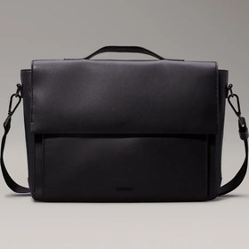 Resim Calvin Klein CK ORIGAMI PU LAPTOP Erkek Siyah El Çanta 