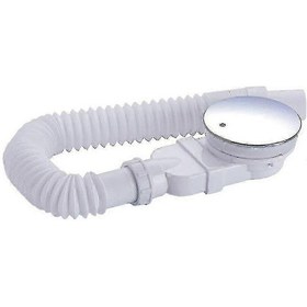 Resim Koku Önleyici Vana Ve Atık Borulu 90 Mm Duş Teknesi Gideri 