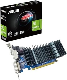 Resim ASUS GT710 SL 2GD5 BRK EVO NVIDIA GEFORCE GT 710 2GB DDR3 64bit 954MHz DVI HDMI Low Profile Ekran Kartı 