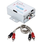 Resim Fq-328 3.5mm Araba Rca Amplifikatör Ses Gürültü Filtresi 