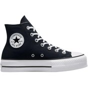 Resim Converse Chuck Taylor All Star Lift Kadın Siyah Günlük Ayakkabı Kadın LS AYAKKABI 560845C 
