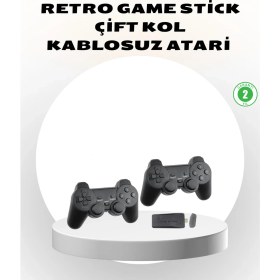 Resim Zero Land Nrtmsa Kablosuz Taşınabilir Oyun Konsolu 2.4g Tv Bağlantılı Kompakt Tasarım 